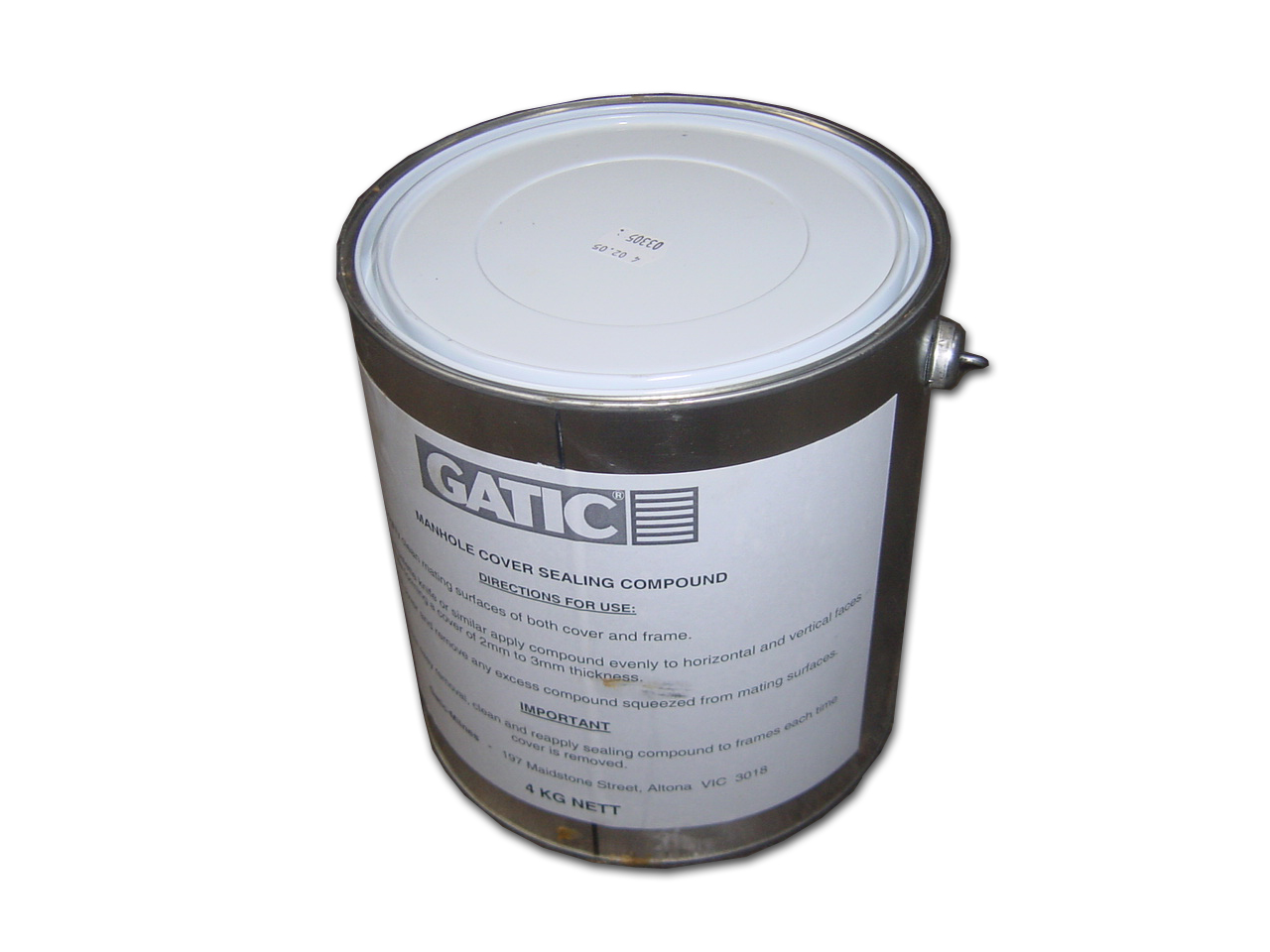 GATIC&reg; Sealing Compound, 4kg Container