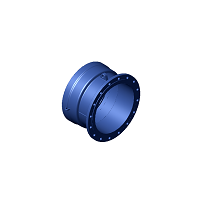 500 DI CONN S2 SOC/FL NC PN16 NOT FOR PVC PIPE