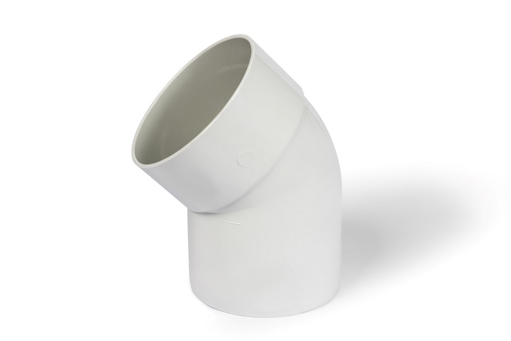 DN225 X 45D DWV PVC-U Bend MF SWJ