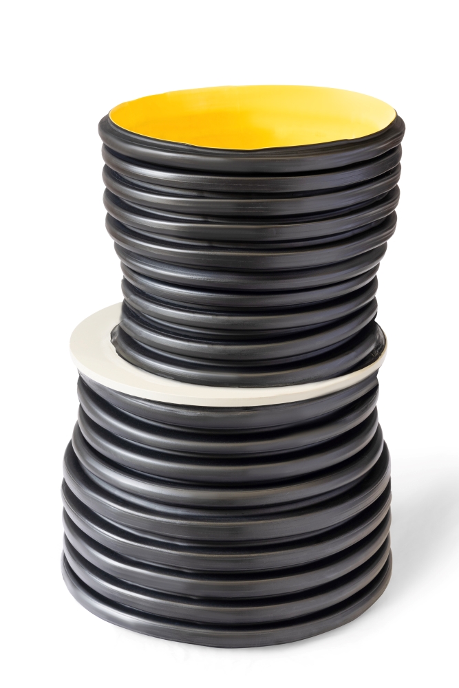 DN525 x dn450 BlackMax® Level Invert Taper (LIT) FF RRJ  (PP Fab)