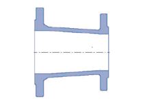 250X150 DI TAPER FL NC PN16