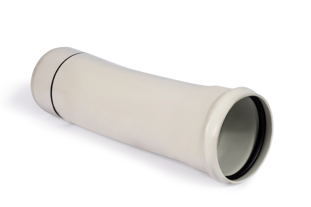 DN150 x 5D SN8 DWV PVC-U Bend 3M Radius MF RRJ