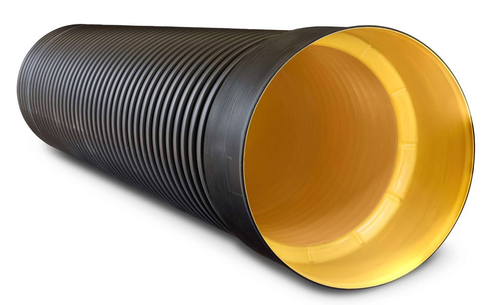 DN600 x 3m SN8 BlackMax® Drainage Pipe RRJ