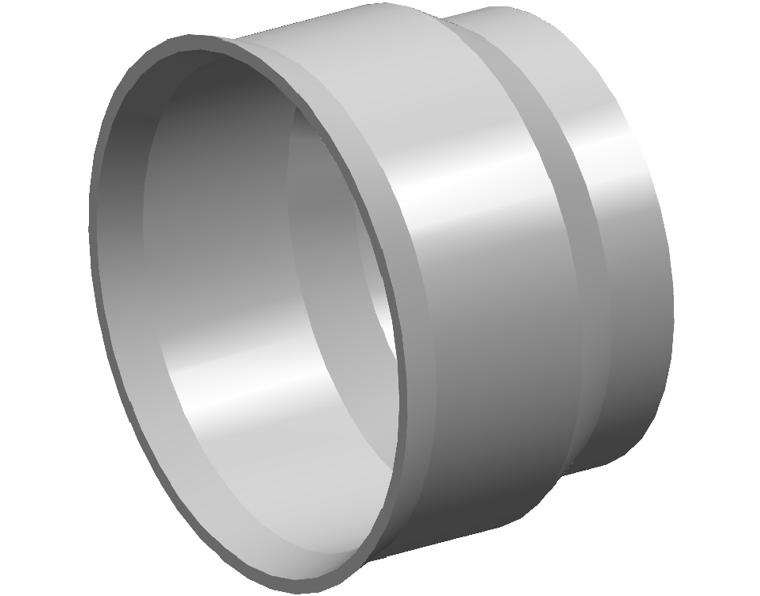 DN375 BlackMax® End Cap RRJ (PVC Fab)