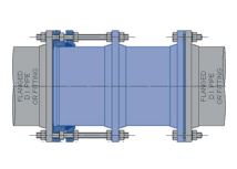 250 PN16 DI DISM/JOINT THRUST 316 SS BOLTING TYPE B