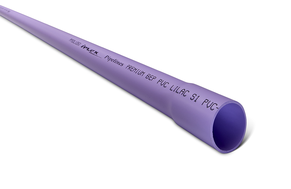 50 PN12 PRESS S1 PIPE SWJ X6M LILAC UPVC