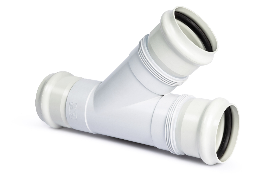 DN100 x 45D DWV PVC-U Junction FF RRJ