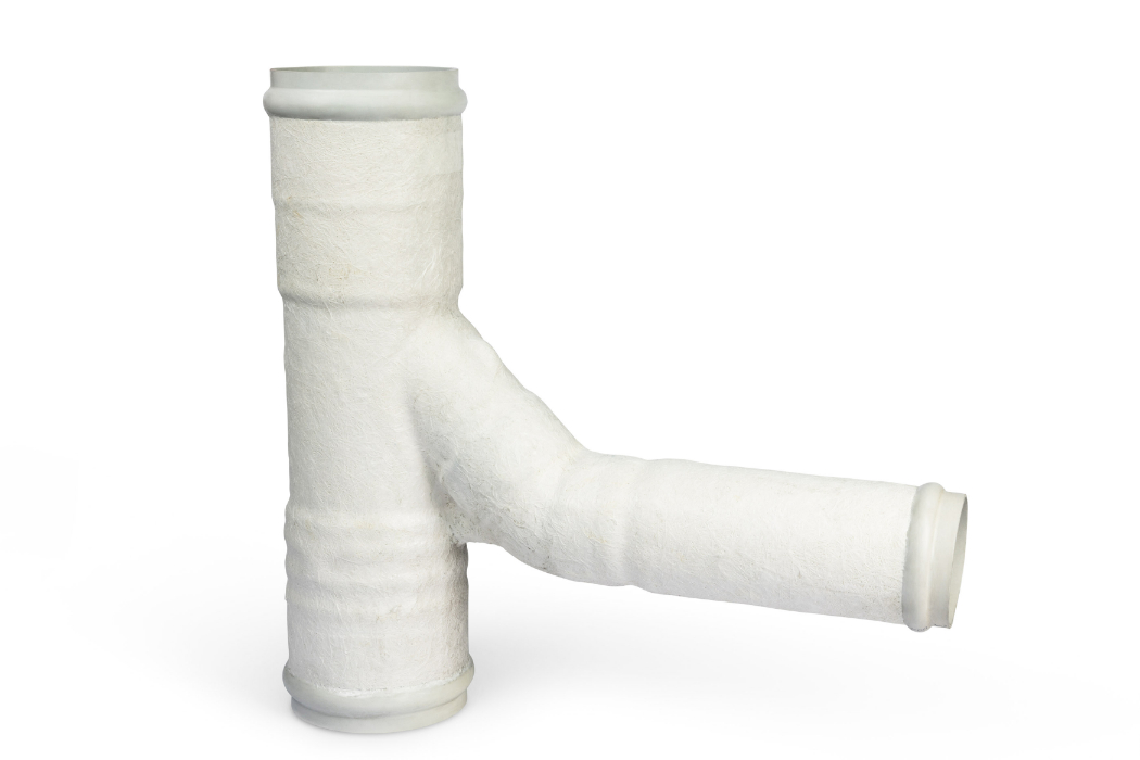 150X100X90D SEWER JUNC RRJ SLIP 3 LAYER CW GLASS & BRACED