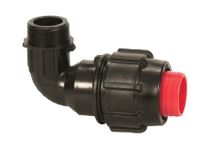 Poly Elbow - Iplex Rural - BSP FI - O/Take - 2 Inch x 2 Inch
