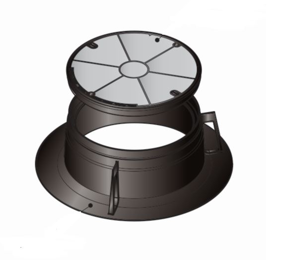 EZIpit® DN600, 300C/O, Concrete infill Cover and frame assembly Class D