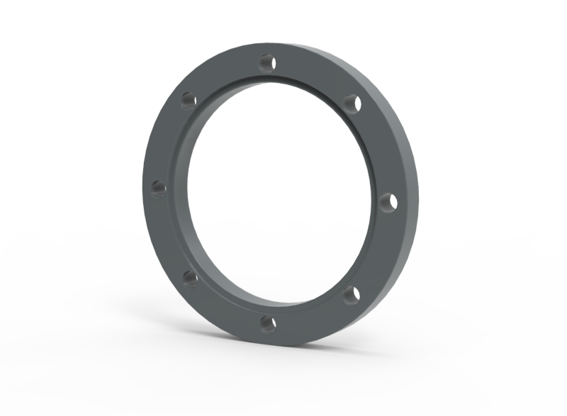 DN375 Raccord PVC-U Backing Ring Drilled according to ISO DIN 2501