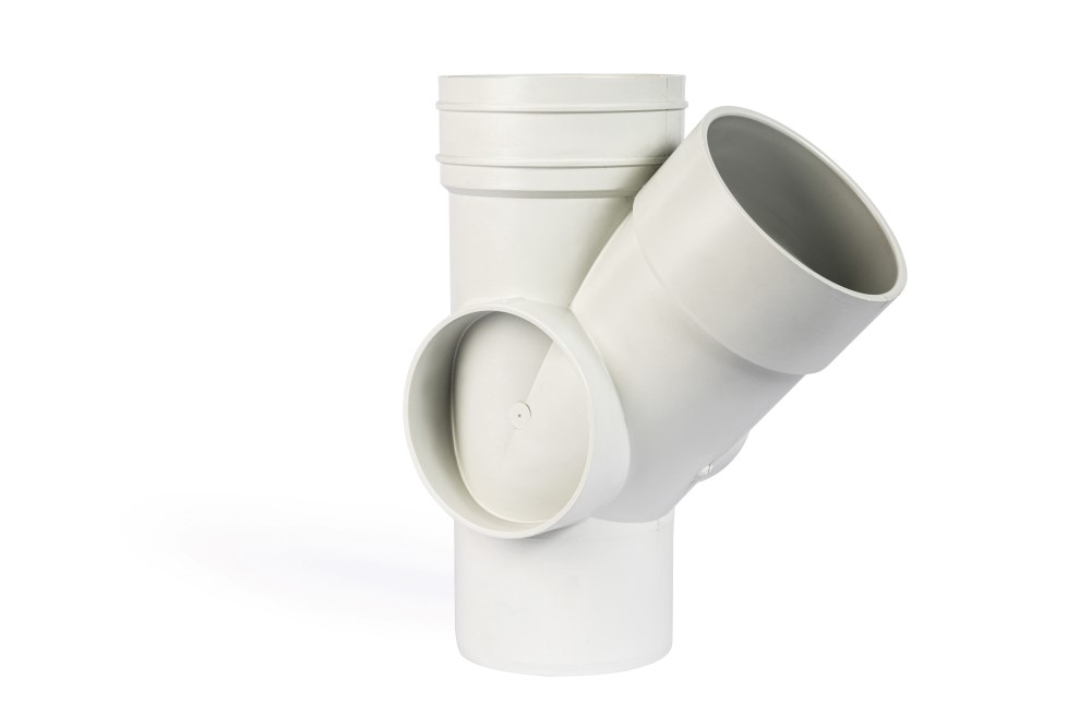 DN150 x 45D DWV PVC-U Junction MF SWJ