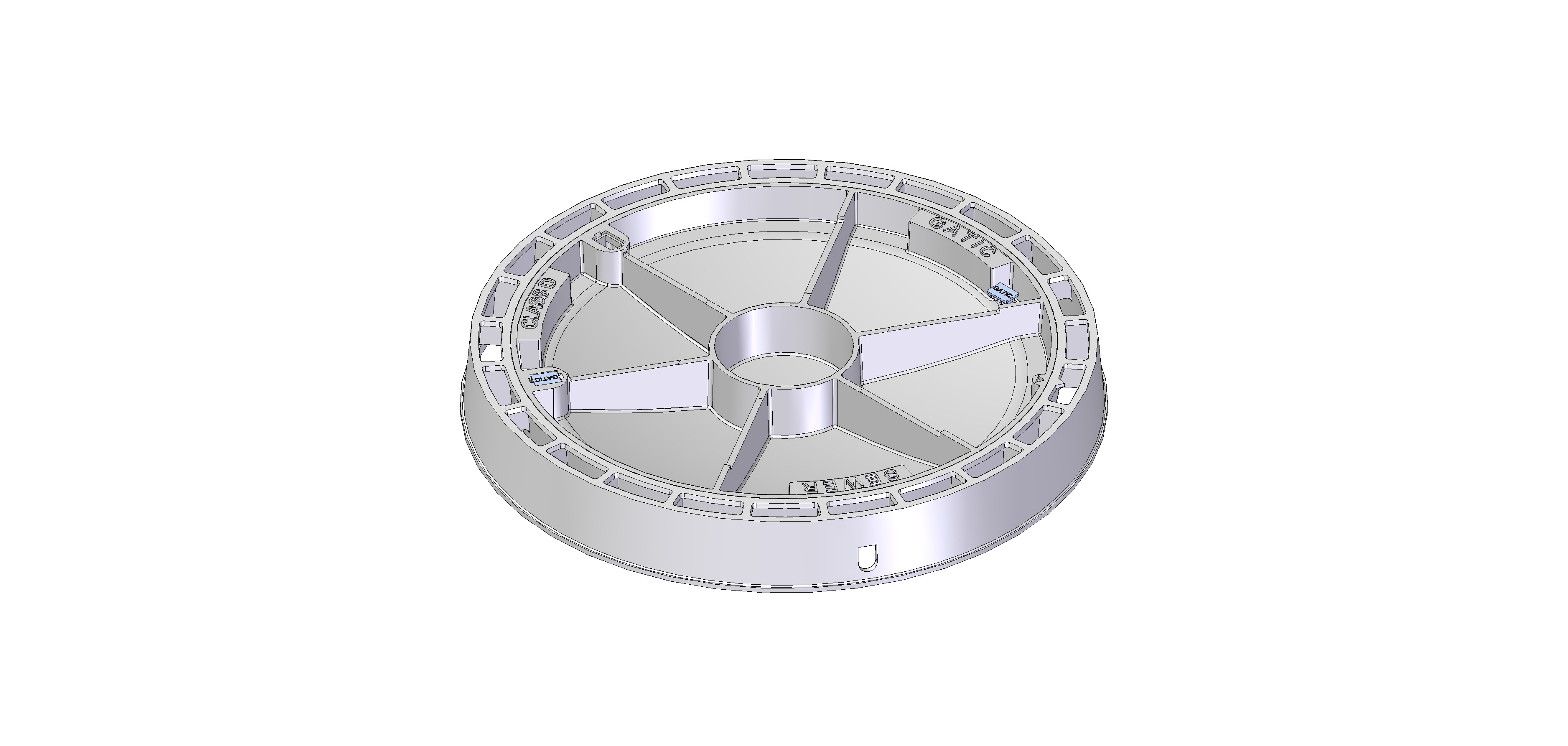 610mm Clear Opening, Ductile Iron, Concrete Infill Cover 57mm Insertion Depth and Cellular Frame Assembly, Class E, Sewer