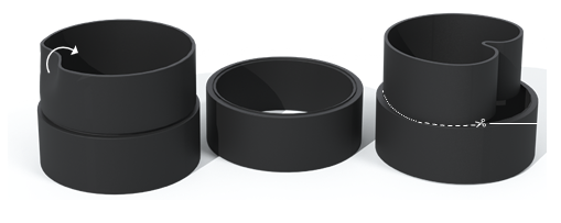 100 FLEXSEAL MULTIBUSH EPDM DN100 PIPE REDUCING BUSH