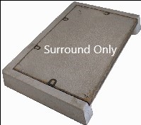 914mm W x 610mm L Clear Opening, Standard Concrete Surround Frame, For Rectangle Side Entry Cover/Lid