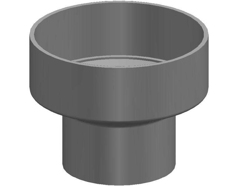 DN90 x DN50 Stormwater PVC-U Round Adaptor SWJ