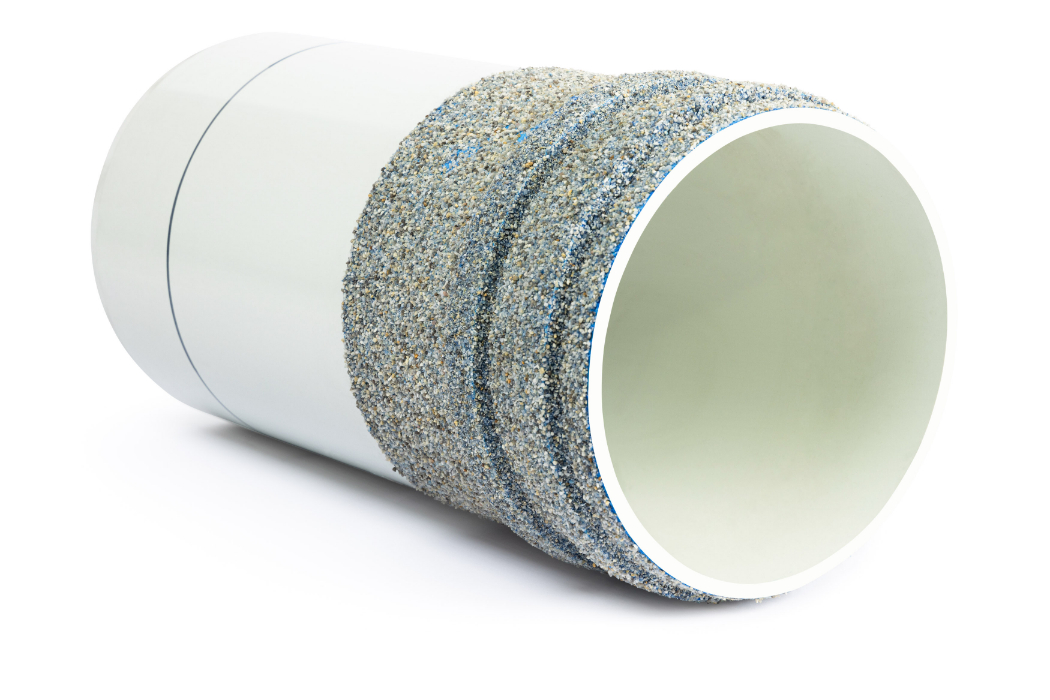 225 EH DWV MH COUP MM 0.5M SANDED SPIGOT CW RINGS