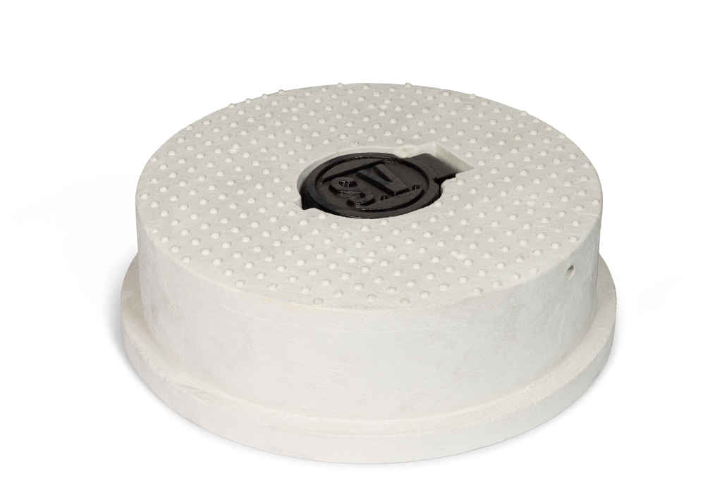 VALVE BOX WHT RND SURROUND WVSPSVW