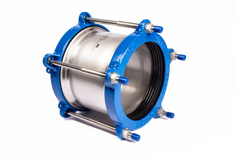 214-238  AVK Supa-Gib Coupling Long (5 Bolt) SS FLG Barrel Series 601