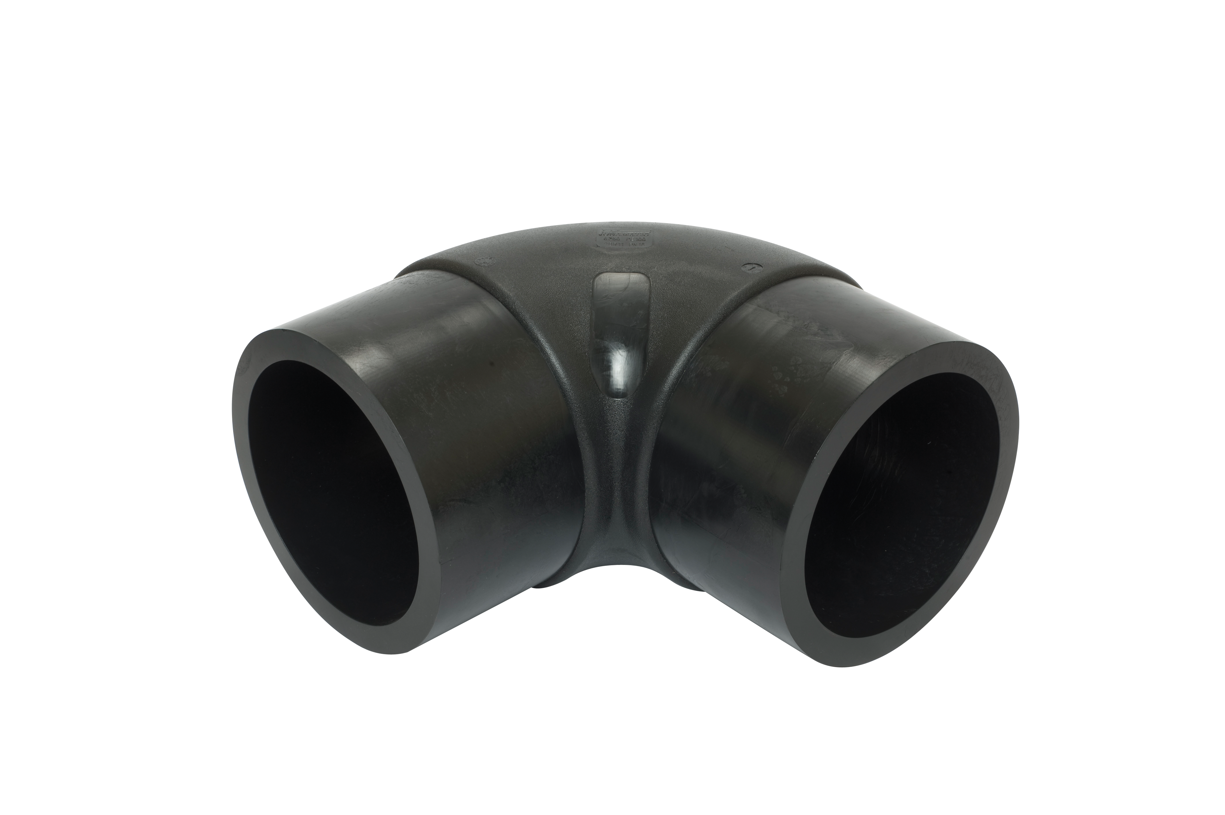 250X90D SDR11 ELBOW LONG SPIG PE100 - SUIT E/F OR B/W