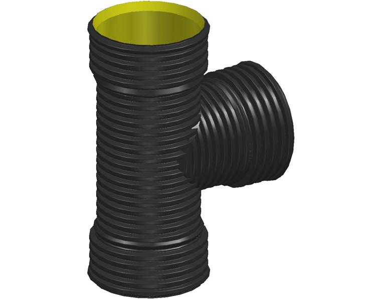 DN525 BlackMax® Equal Tee FFF RRJ (PP Fab)