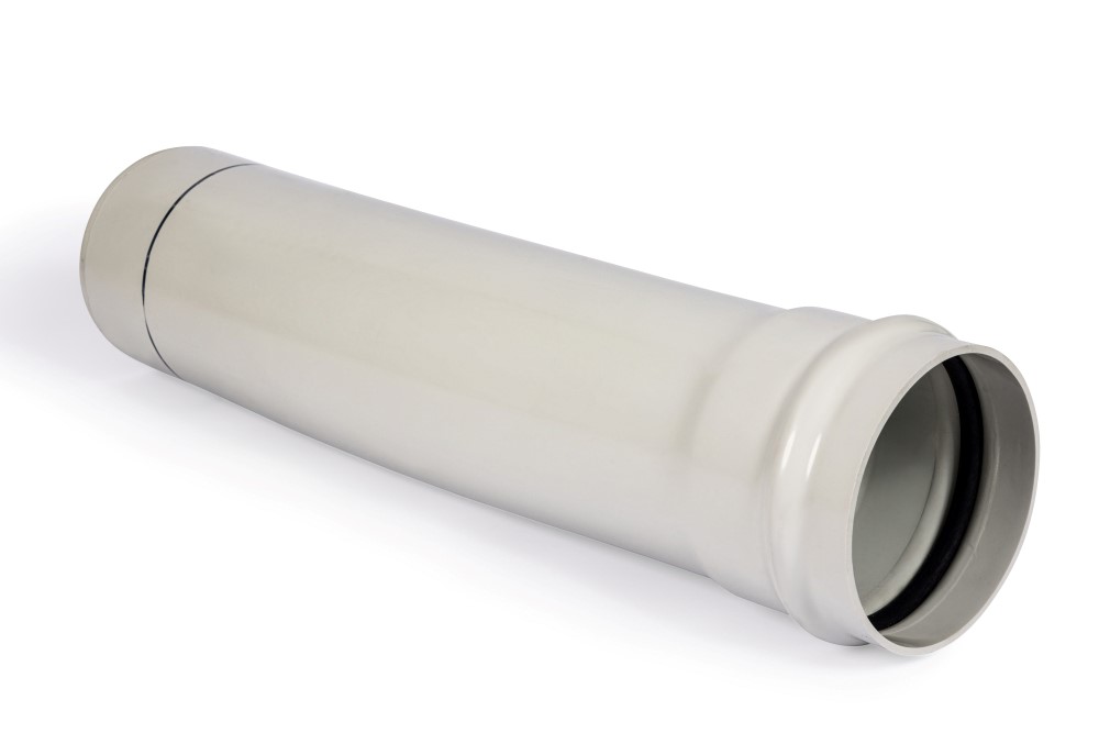 DN150 x 10D SN8 DWV PVC-U Bend 3M Radius MF RRJ