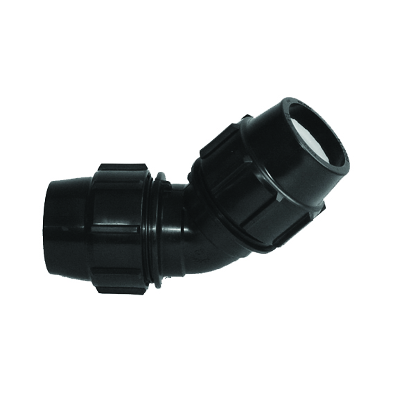 90X90X45D  Plasson Metric Compression Elbow