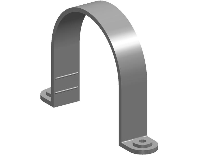 DN75 Rainwater Downpipe Clip