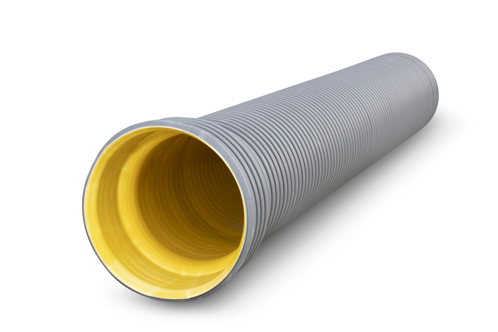 DN375 x 3m SN10 SewerMax® Drainage Pipe RRJ