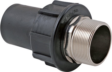 63X1.50IN PE-SS MI BSP PE100 SDR11 SUIT E/F FITTING