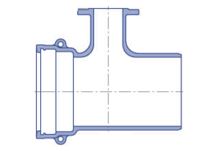 150X80 DI TEE HYD S2 SOCSP NC PN16