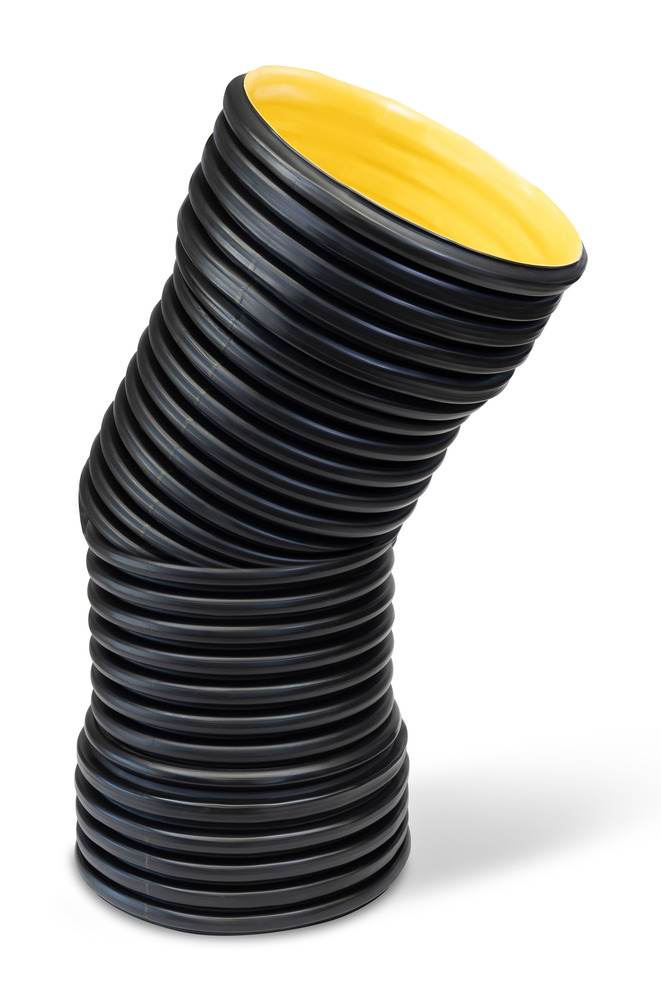 DN450 x 30° BlackMax® Bend FF RRJ (PP Fab)