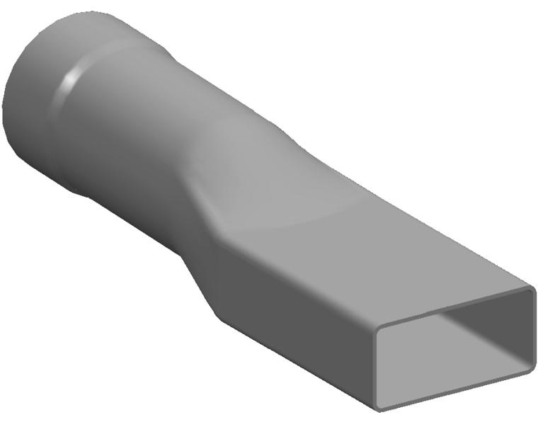 DN90 Stormwater PVC-U Kerb Adaptor SWJ
