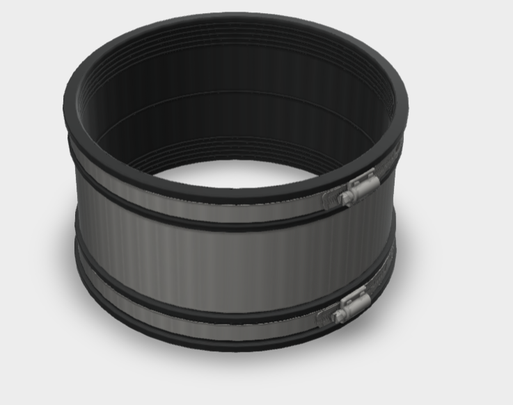 225-250mm Flexseal Coupling| Applicable to size range 225-250mm OD