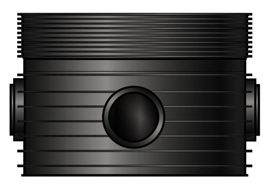 EZIpit®1000 (PP) Base x 90° Double Sweep Junctions x DN300 DWV RRJ