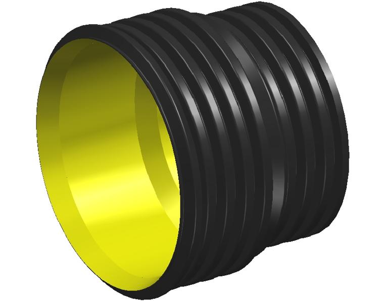 DN525 BlackMax® Cap RRJ (PP Fab)
