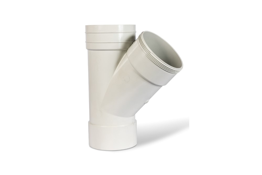 DN225 x 45D DWV PVC-U Junction FF SWJ