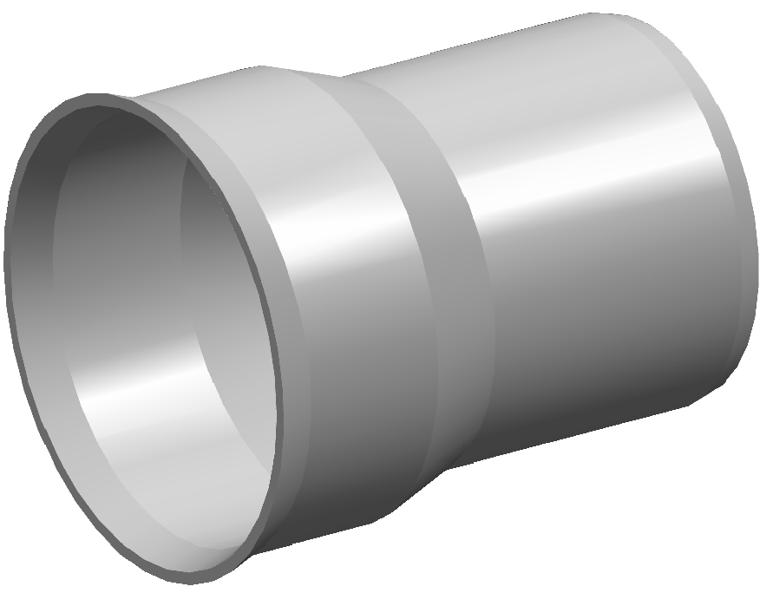 DN300 BlackMax® Adaptor FM RRJ x DWV SP (PVC Fab)