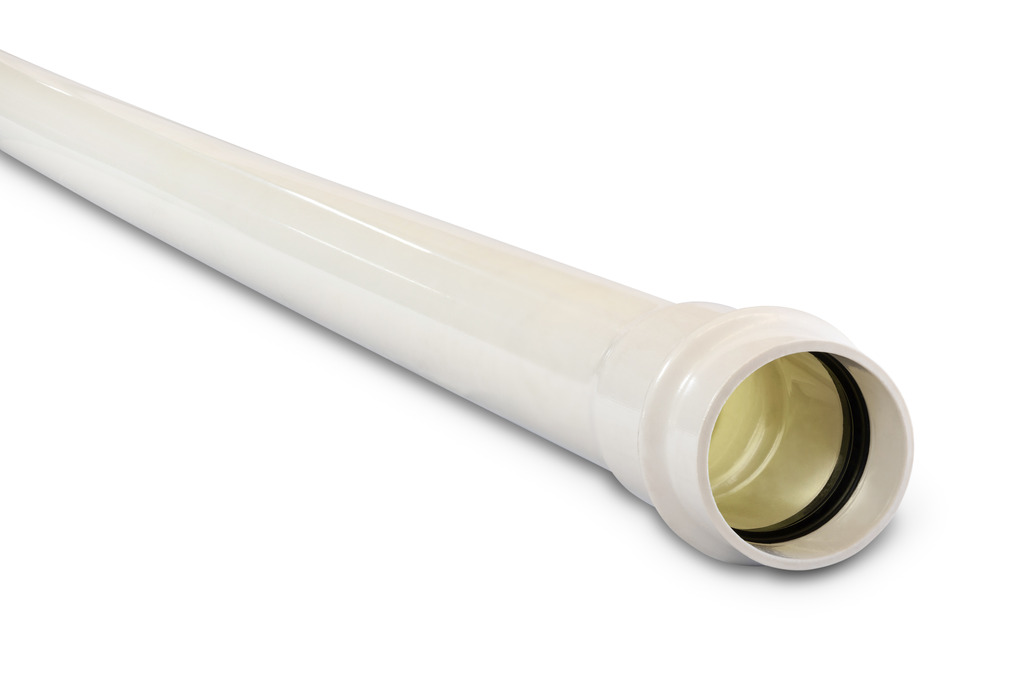 80 PN9 PRESS S1 PIPE RRJ X6M UPVC-CW RIEBER RING