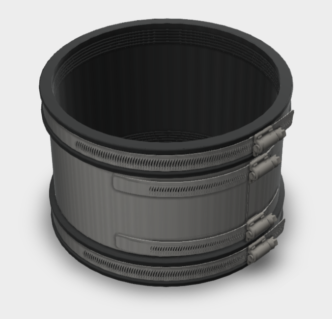 160-185mm Flexseal Coupling| Applicable to size range 160-185mm OD