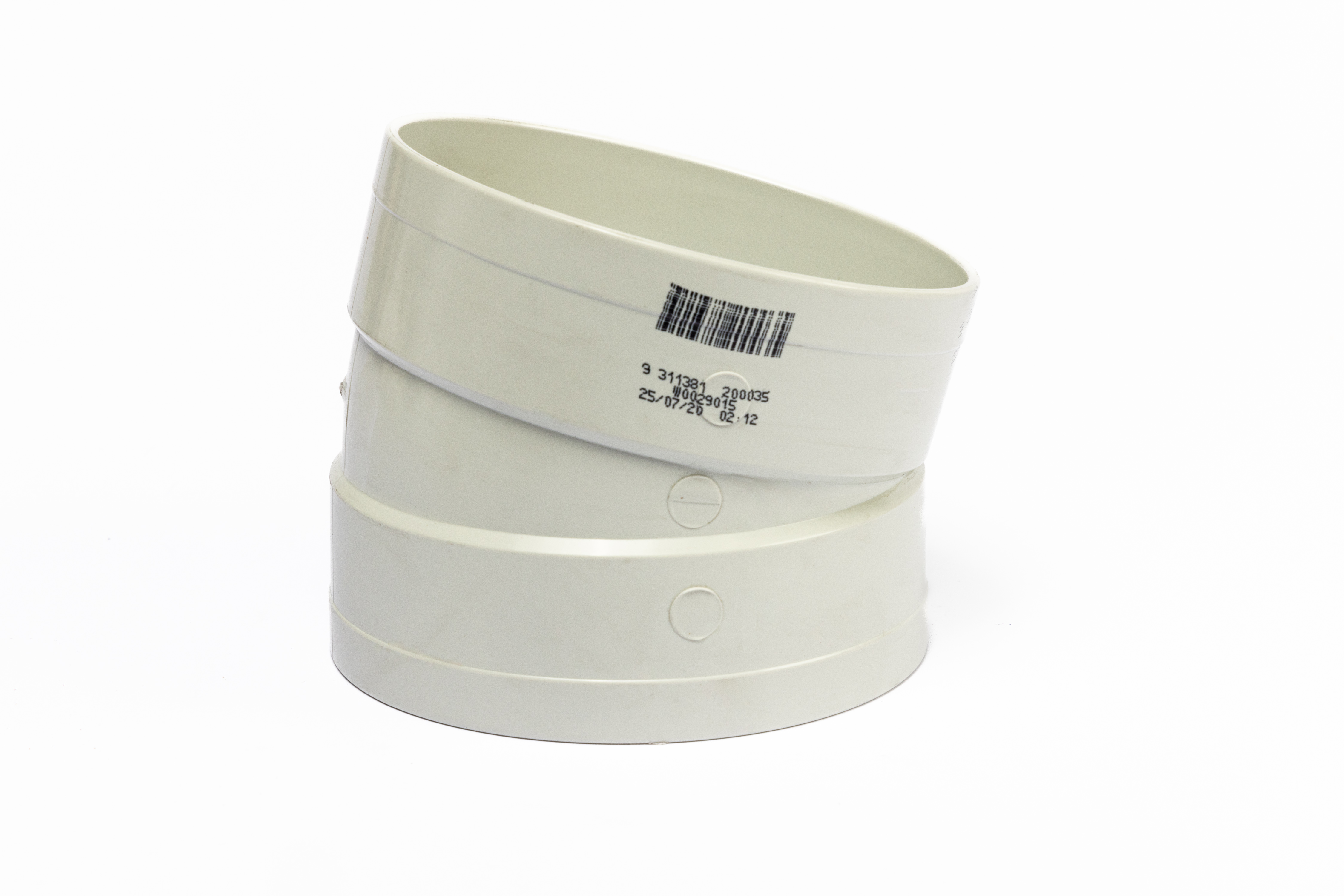 DN90 x 15D Stormwater PVC-U Bend FF SWJ