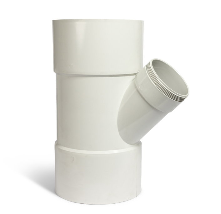 DN300 x DN150 x 45D DWV PVC-U Reducing Junction FF SWJ