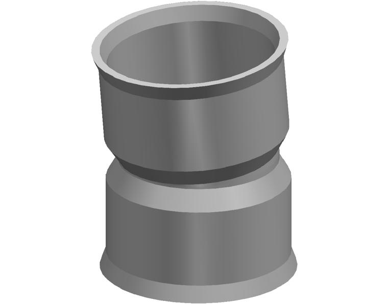 BlackMax® PVC Bend DN225 x 5° FF RRJ