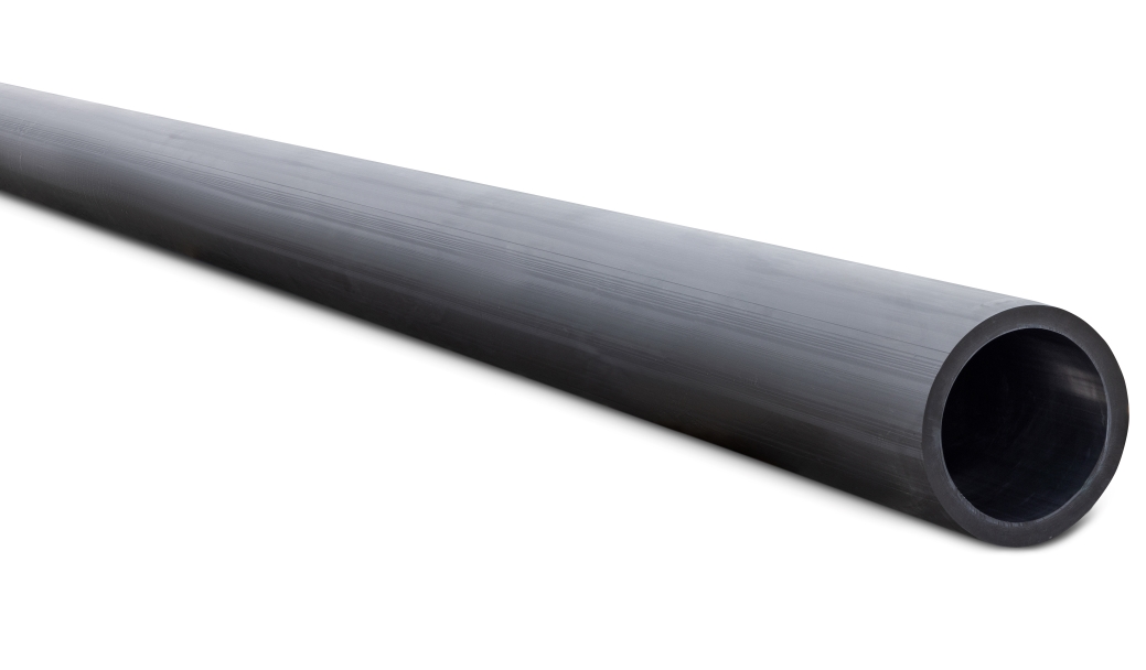 PE100 Polyethylene Pipe Metric DN160 SDR11 x 12 m Black