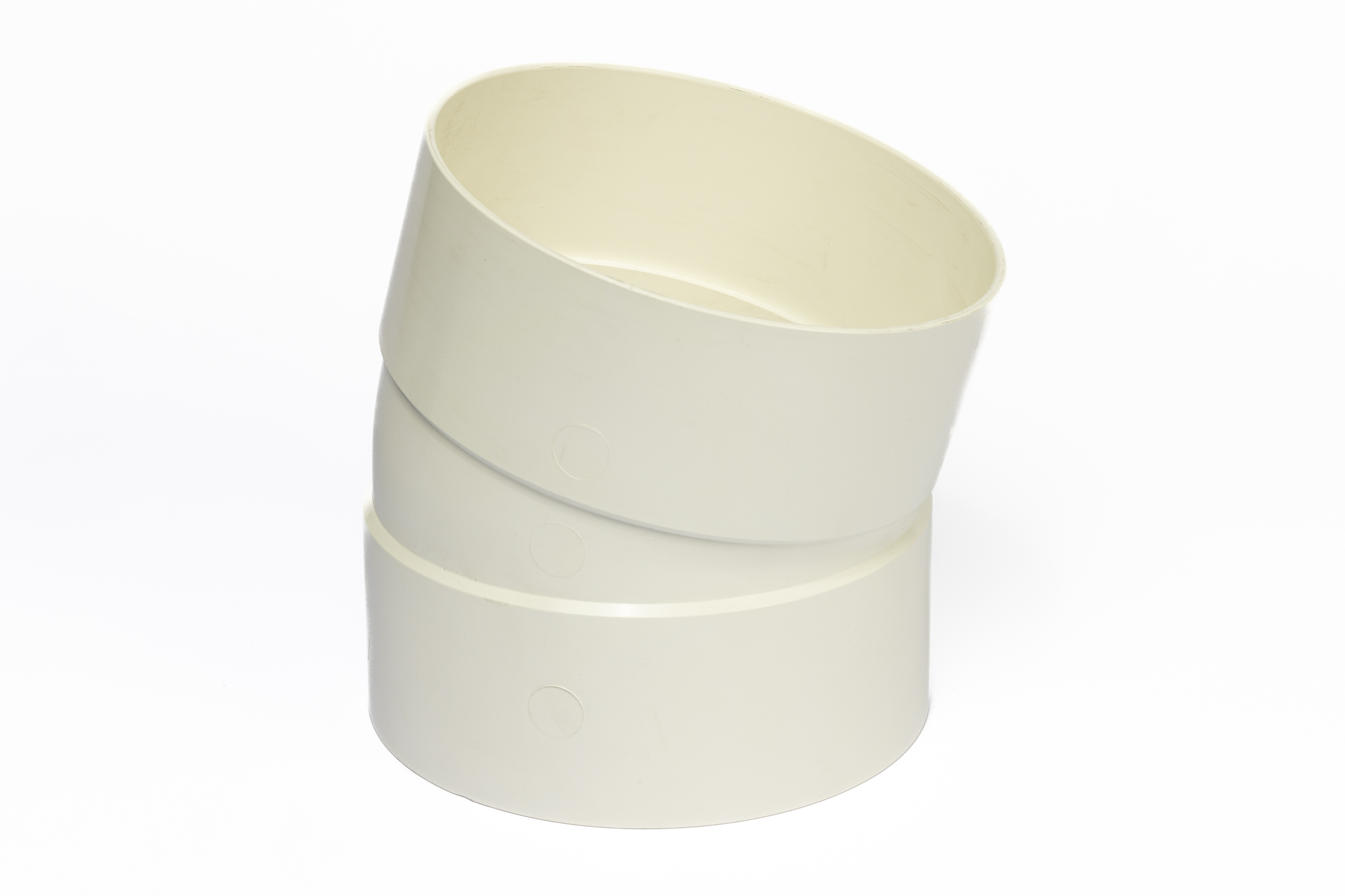 DN150 x 15D Stormwater PVC-U  Bend FF SWJ