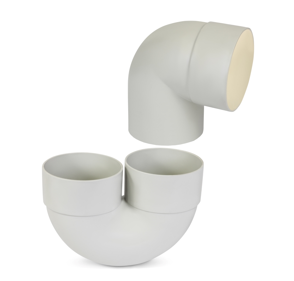 DN100 DWV PVC-U Adjustable Disconnector Trap FF SWJ