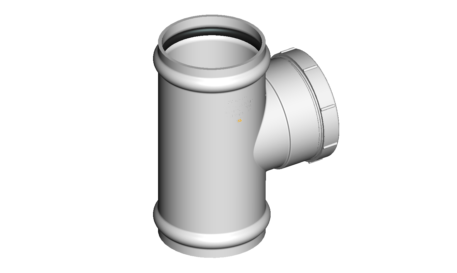 DN150 HD SN8 DWV PVC-U Inspection Opening x2 RRJ