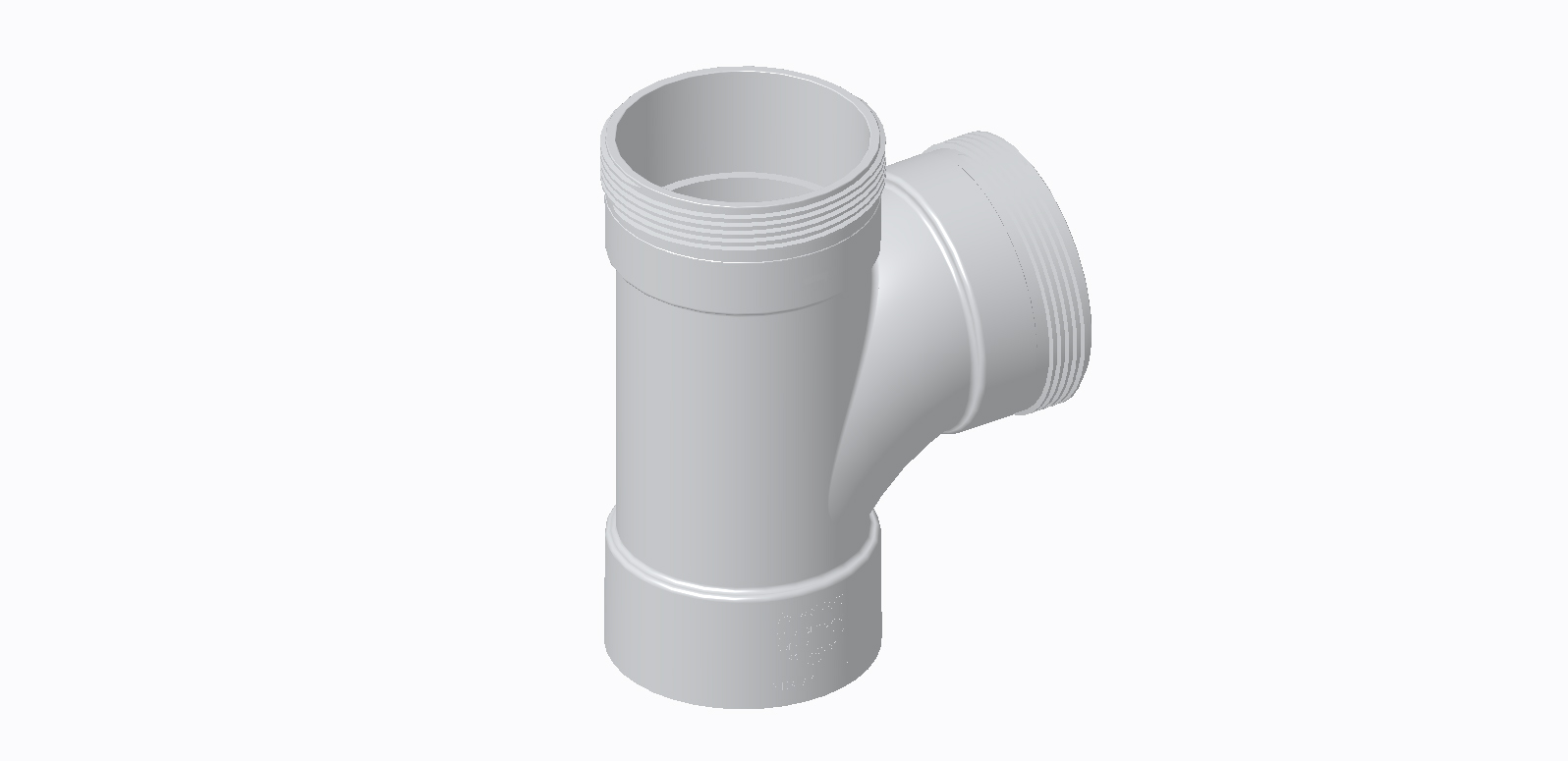 DN100 X 88D HD SN8 DWV PVC-U Junction FF SWJ