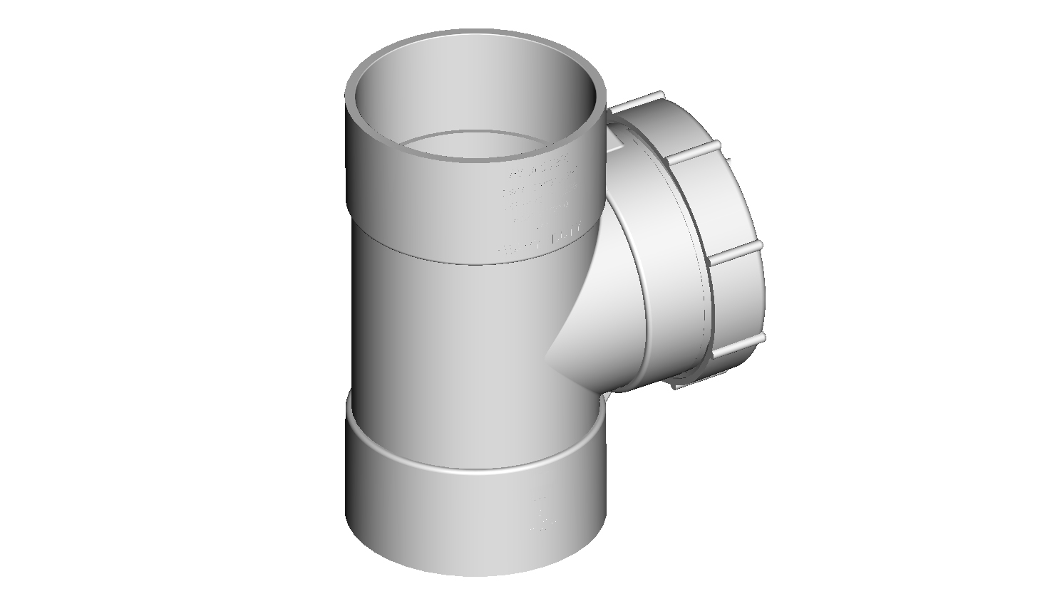 DN150 HD SN8 DWV PVC-U Inspection Opening FF SWJ