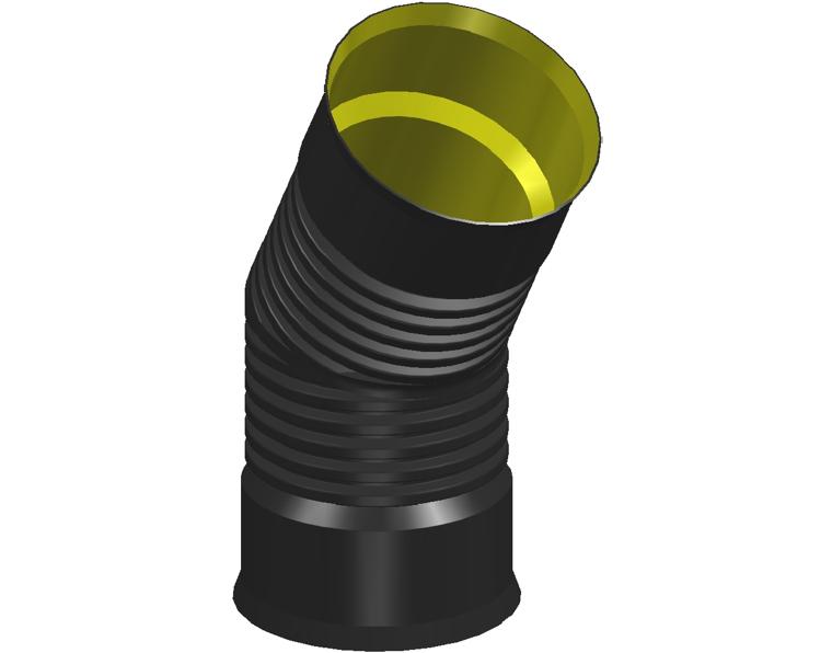 DN600 x 30° BlackMax® Bend FF RRJ (PP Fab)